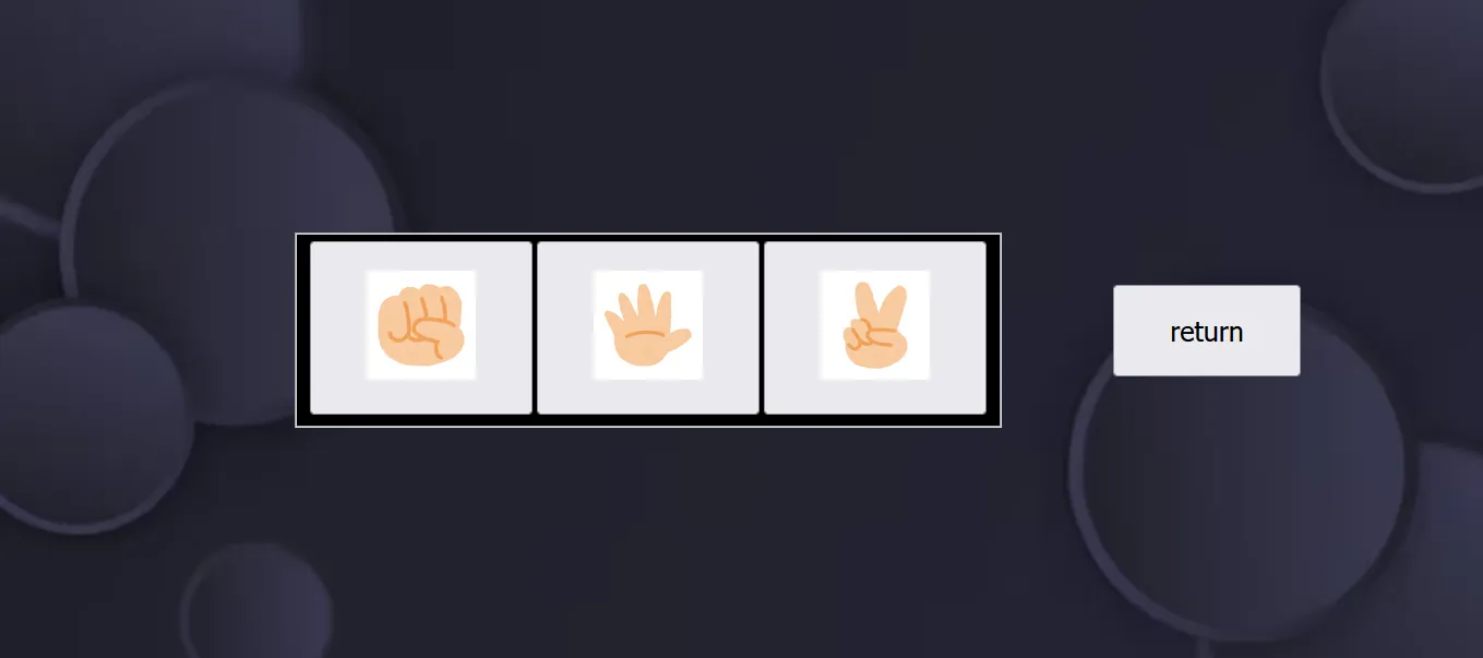 Rock Paper Scissors (Django) screenshot
